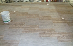 Fotos Obra Tarkett show room cronstruir