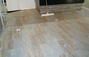 Fotos Obra Tarkett show room cronstruir