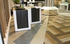 Fotos Obra Tarkett show room cronstruir